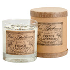 French Lavender 7 oz Botanical Candle in Scotch Glass