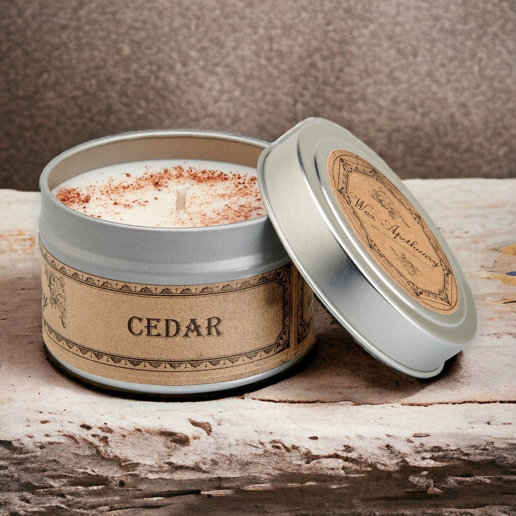 Cedar Botanical Candle Travel Tin