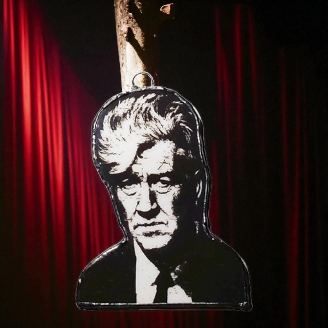 “The Lynchian Relic” – David Lynch Glass Art Ornament