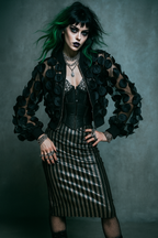 “Midnight Mechanica” Bomber Jacket