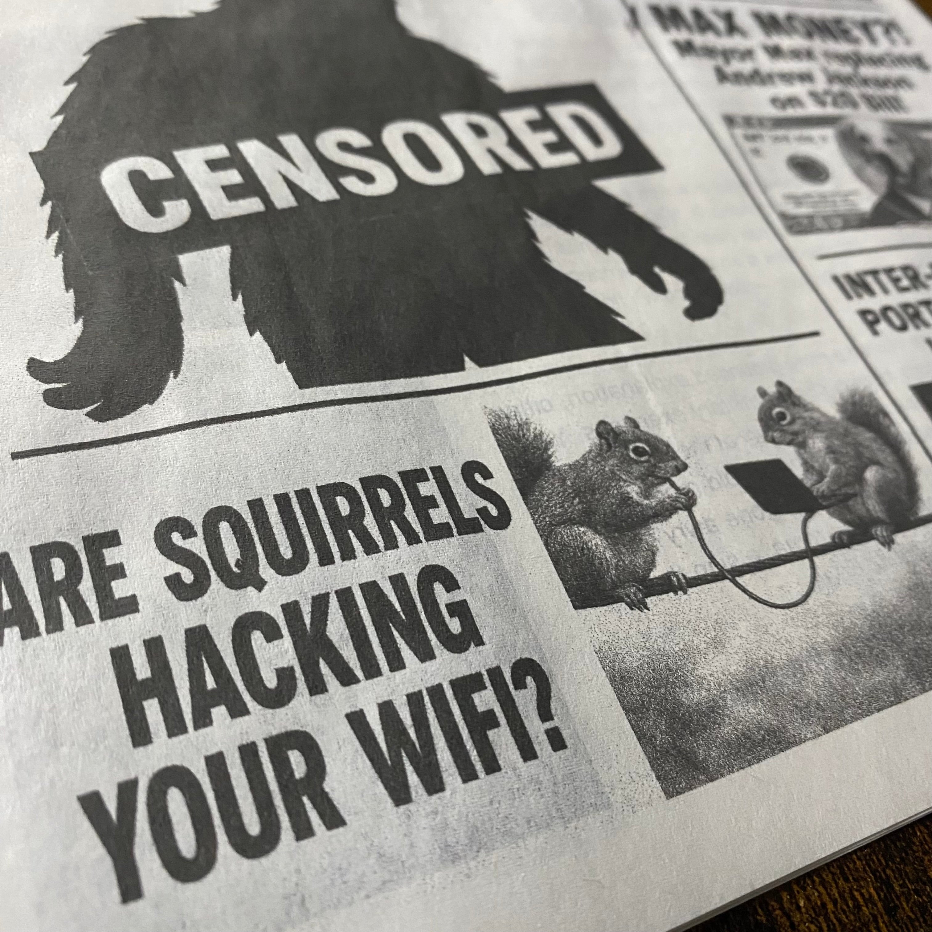 Idyllweird Tabloid Newspaper