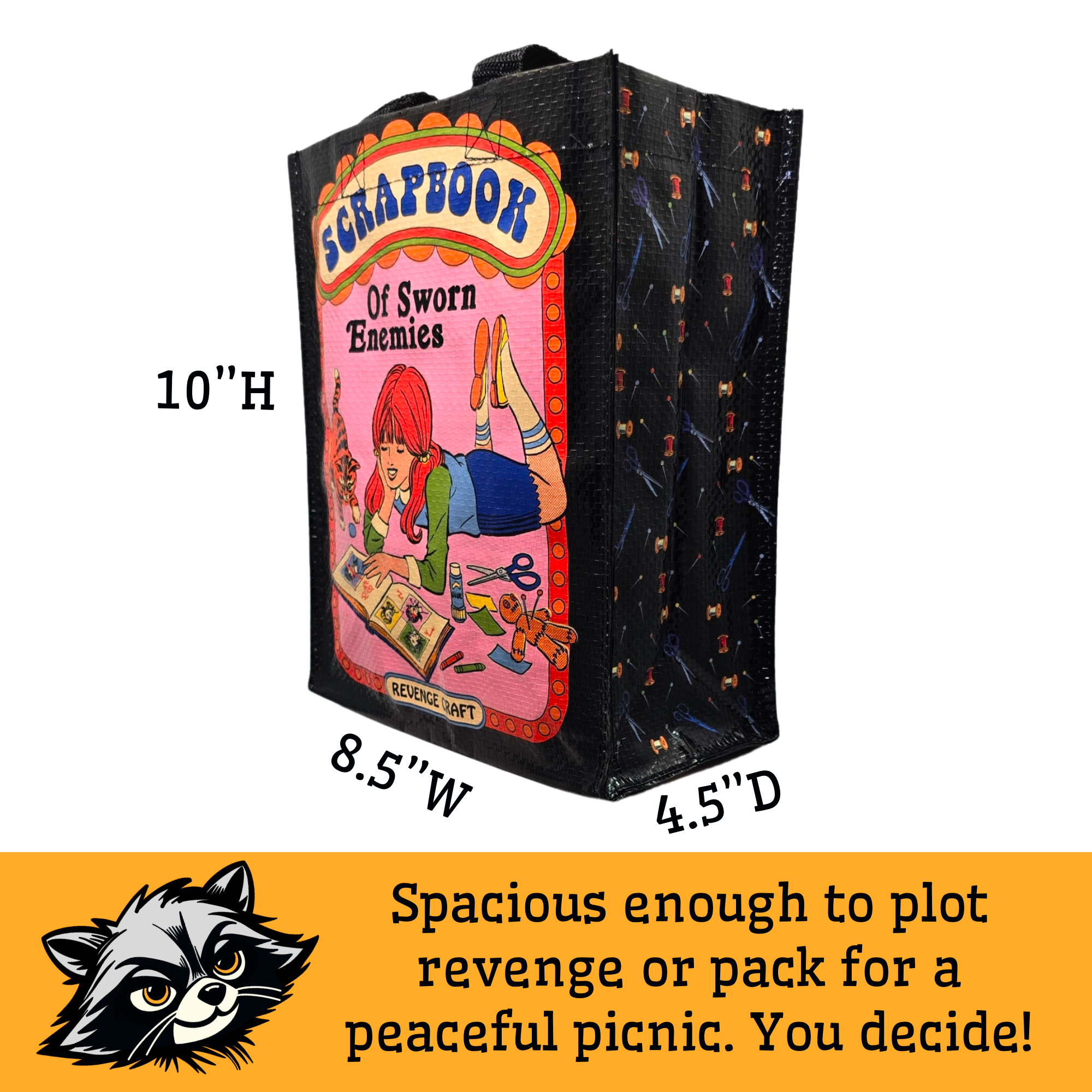 Snark Totes – Mischief-Ready Mini Totes for Crafters, Chaos Agents & Cosmic Weirdos