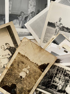 Antique Black & White Photos ** GENUINE VINTAGE