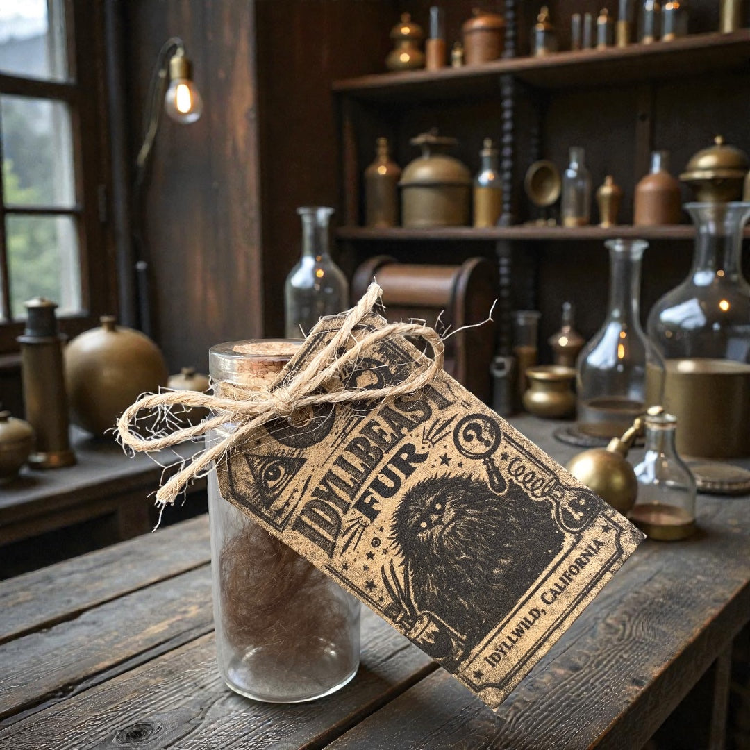 Idyllbeast Fur Specimen – Authenticated Cryptid Clipping from the Forests of Idyllwild