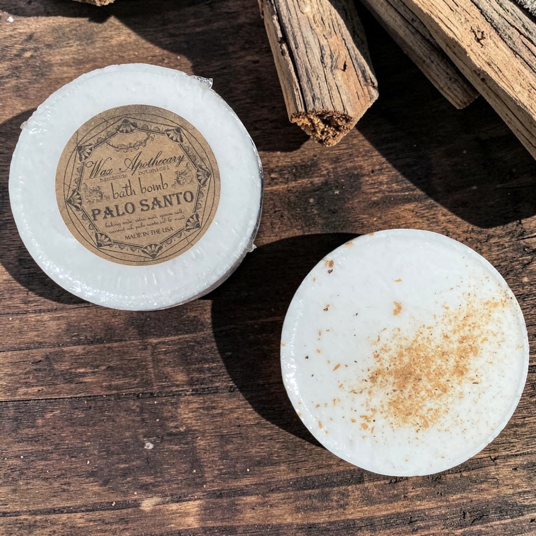 Palo Santo Botanical Bath Bomb