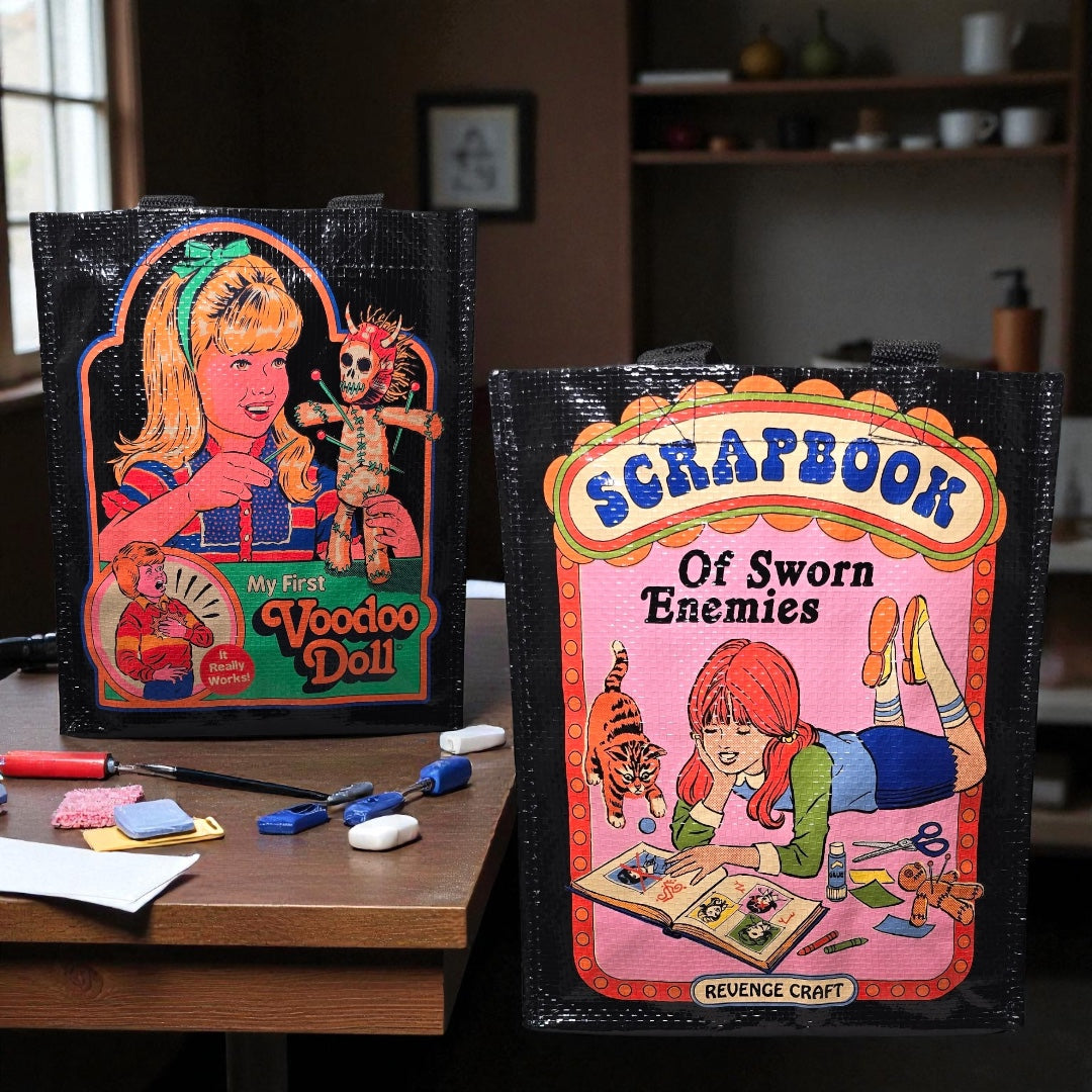 Snark Totes – Mischief-Ready Mini Totes for Crafters, Chaos Agents & Cosmic Weirdos