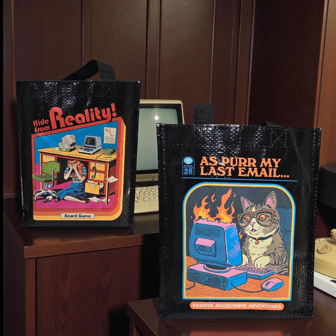 Snark Totes – Mischief-Ready Mini Totes for Crafters, Chaos Agents & Cosmic Weirdos