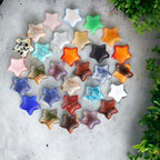Star Hand-cut Crystal Gemstone & Stones (Assortment of 12) WHOLESALE