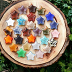 Star Hand-cut Crystal Gemstone & Stones (Assortment of 12) WHOLESALE