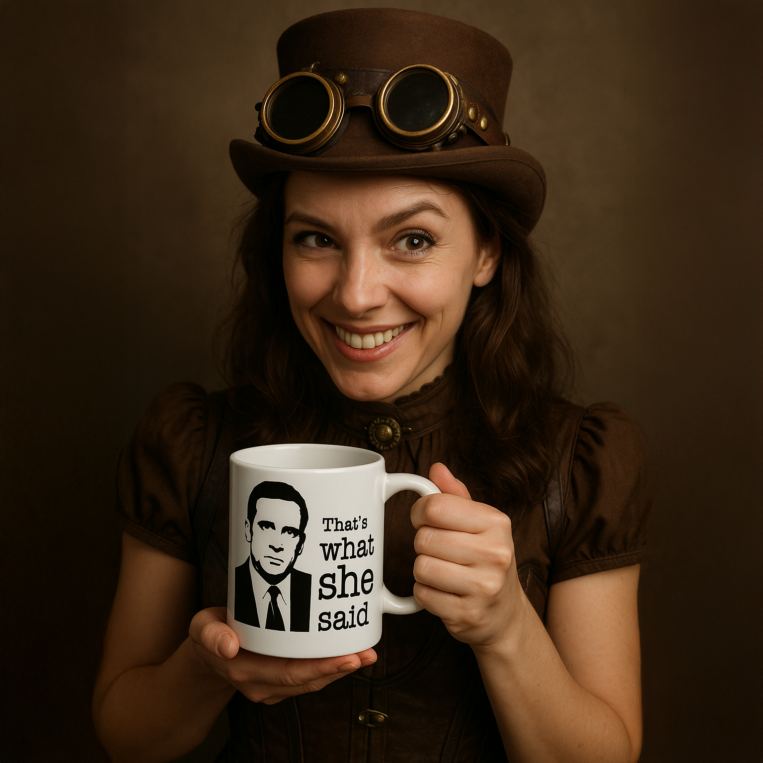 “That’s What She Said” Mug – Funny Snarky NSFW Humor Office Coffee Cup