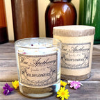 Wildflowers 7 oz Botanical Candle in Scotch Glass