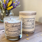 Wildflowers 7 oz Botanical Candle in Scotch Glass