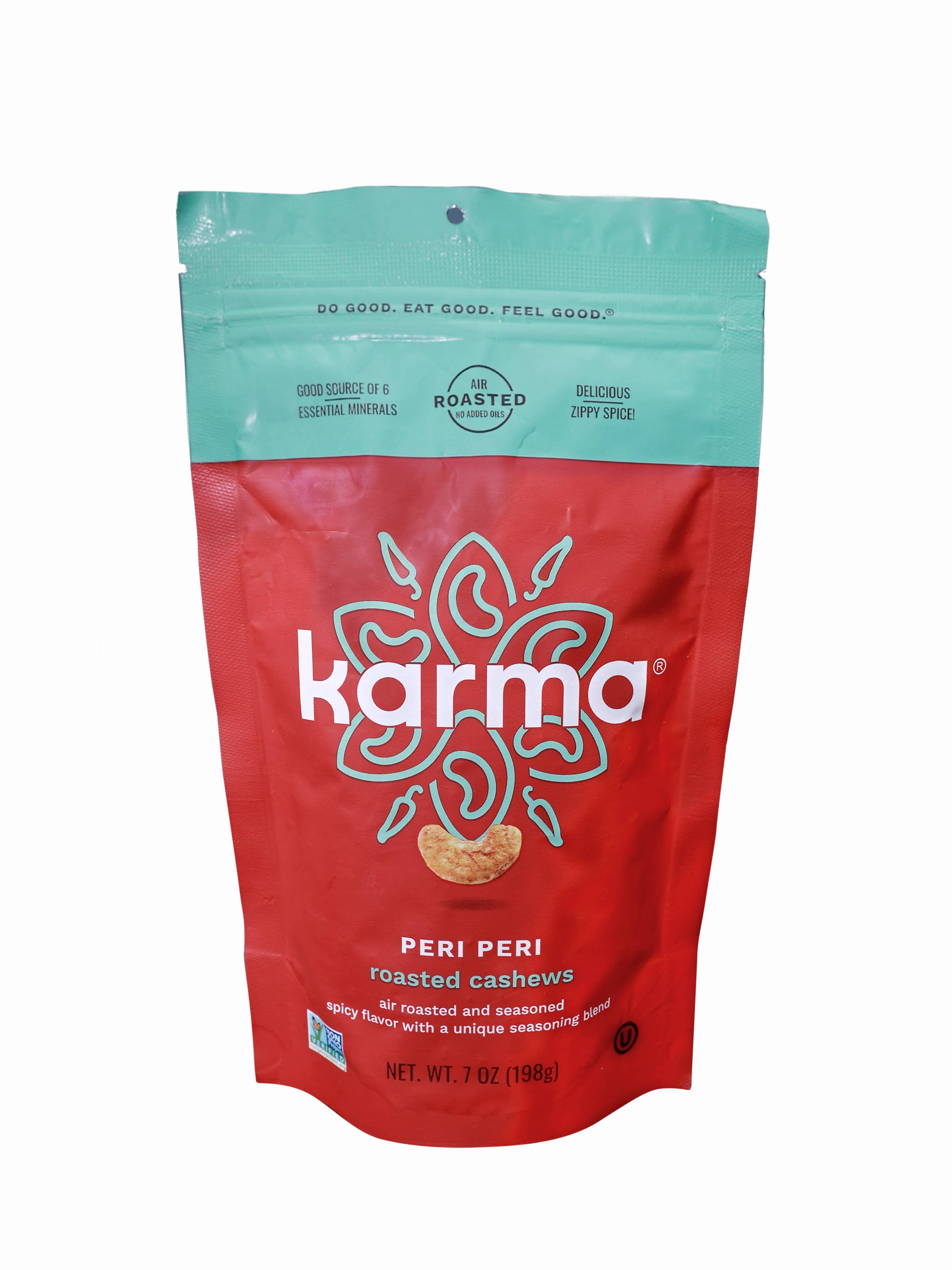 Peri Peri Roasted Cashews 7oz