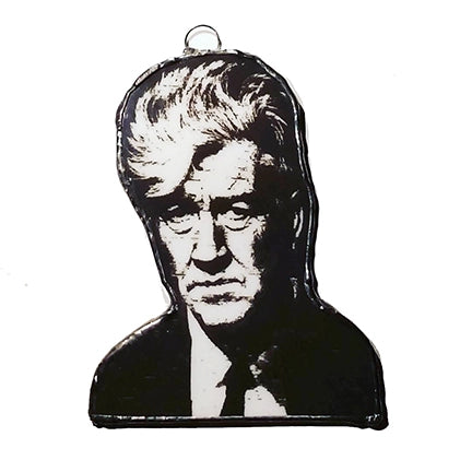 “The Lynchian Relic” – David Lynch Glass Art Ornament