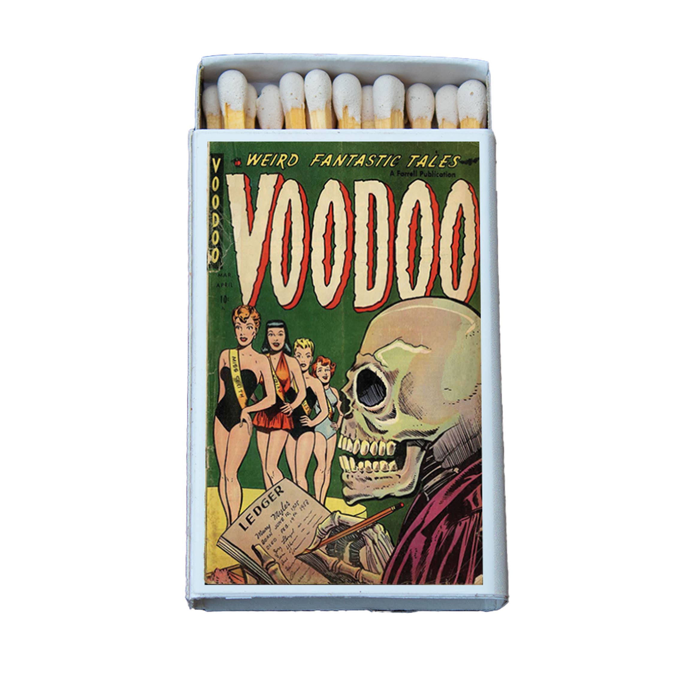 Matches • Voodoo Horror Comics • Home Decor for Candles