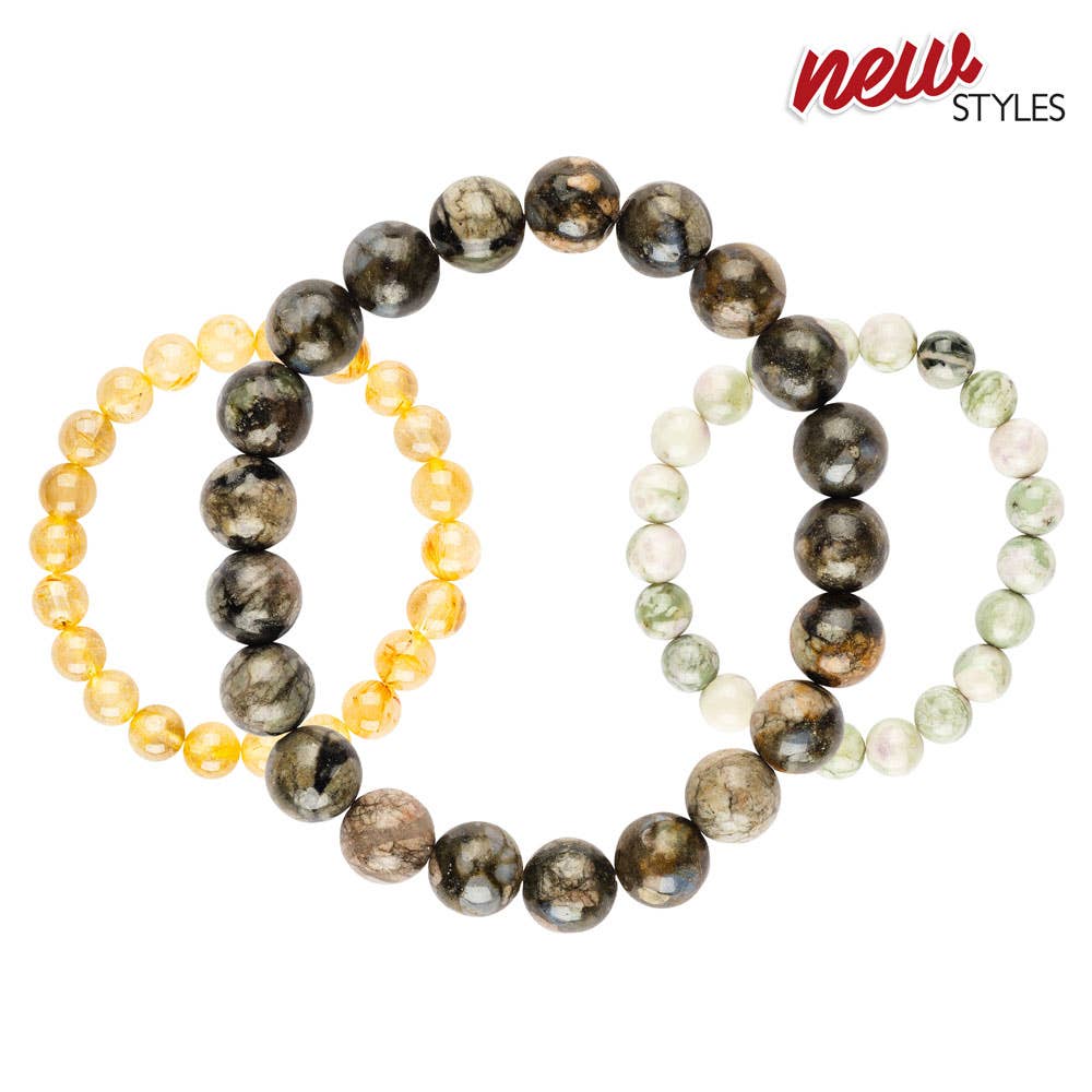 8 MM ENERGY BEAD BRACELETS