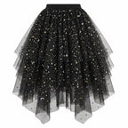 The Midnight Constellation | Celestial Cascade Tulle Skirt