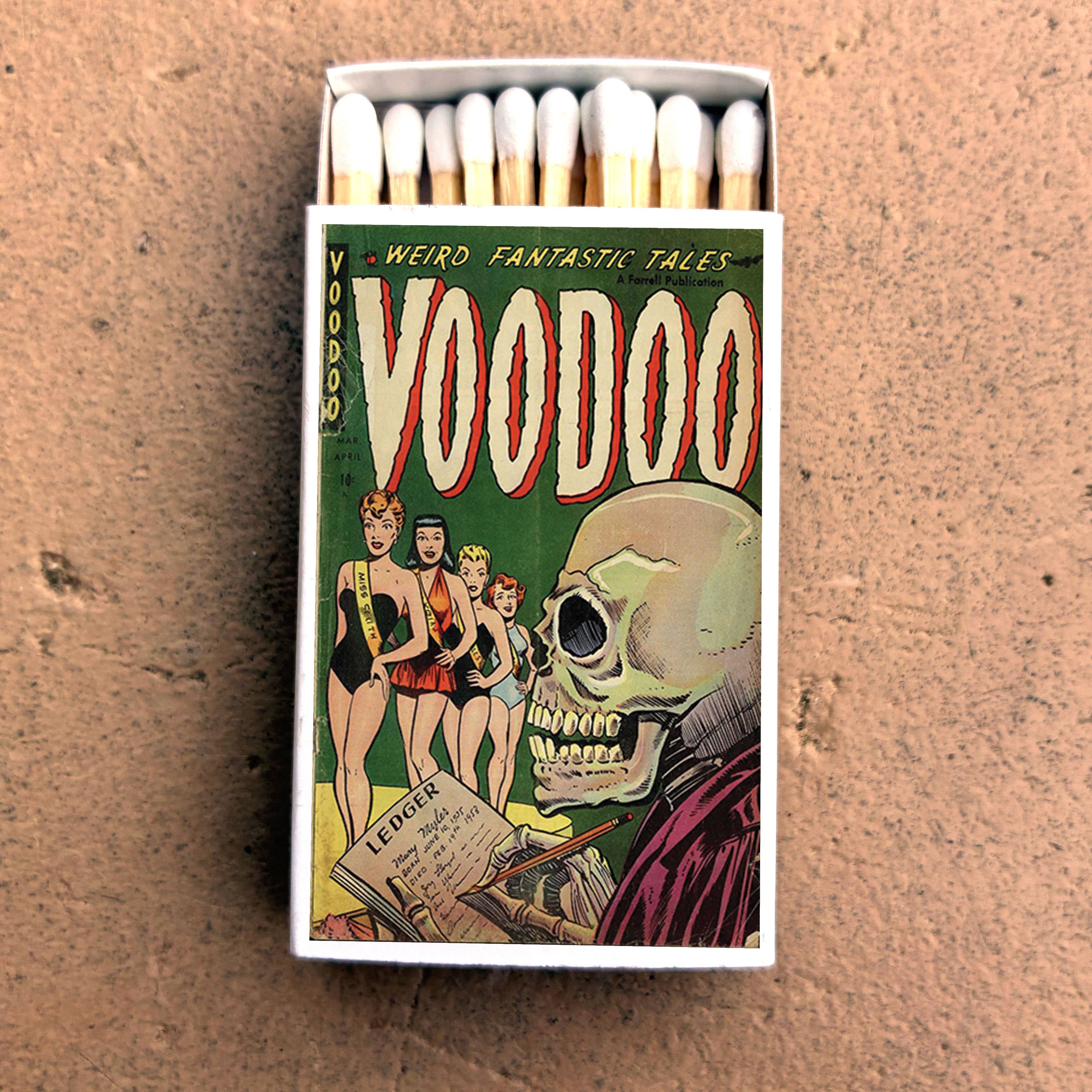 Matches • Voodoo Horror Comics • Home Decor for Candles