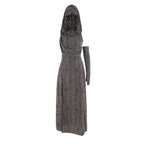Street Chic Hooded Maxi Dress