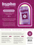 Hypha Mushroom Energy Drink - Hibiscus Bloom 12can increment