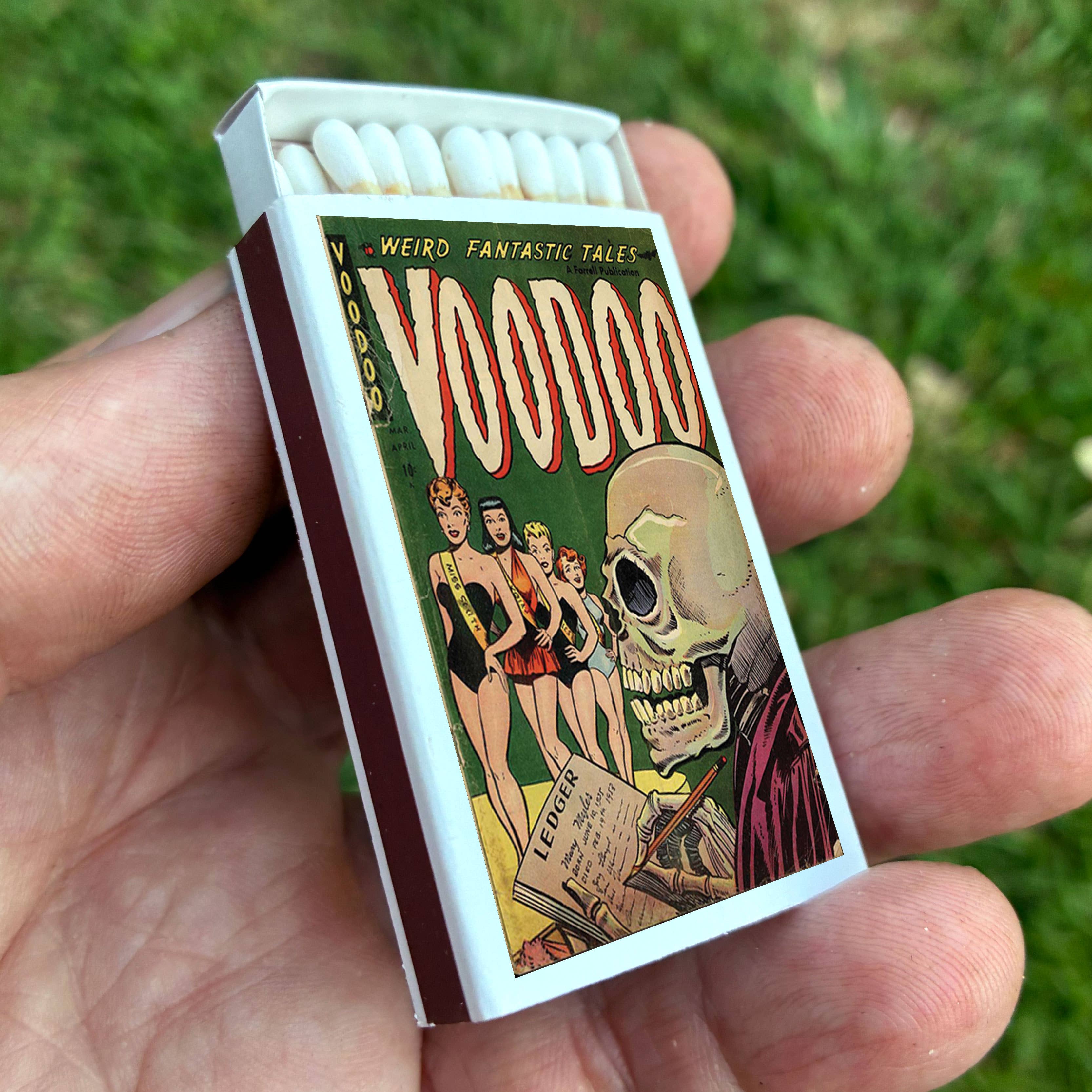 Matches • Voodoo Horror Comics • Home Decor for Candles
