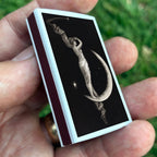 Matches • Art • Woman on Crescent Moon • Home Decor