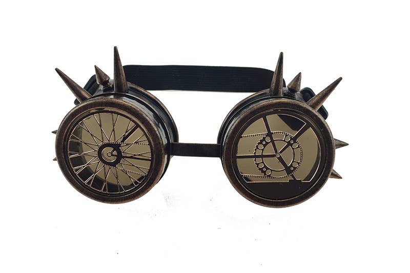 Copper Spiked Gear Goggles