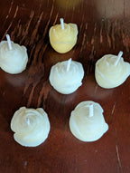 Rose & Lotus Candles, Hearts & Hands Creations