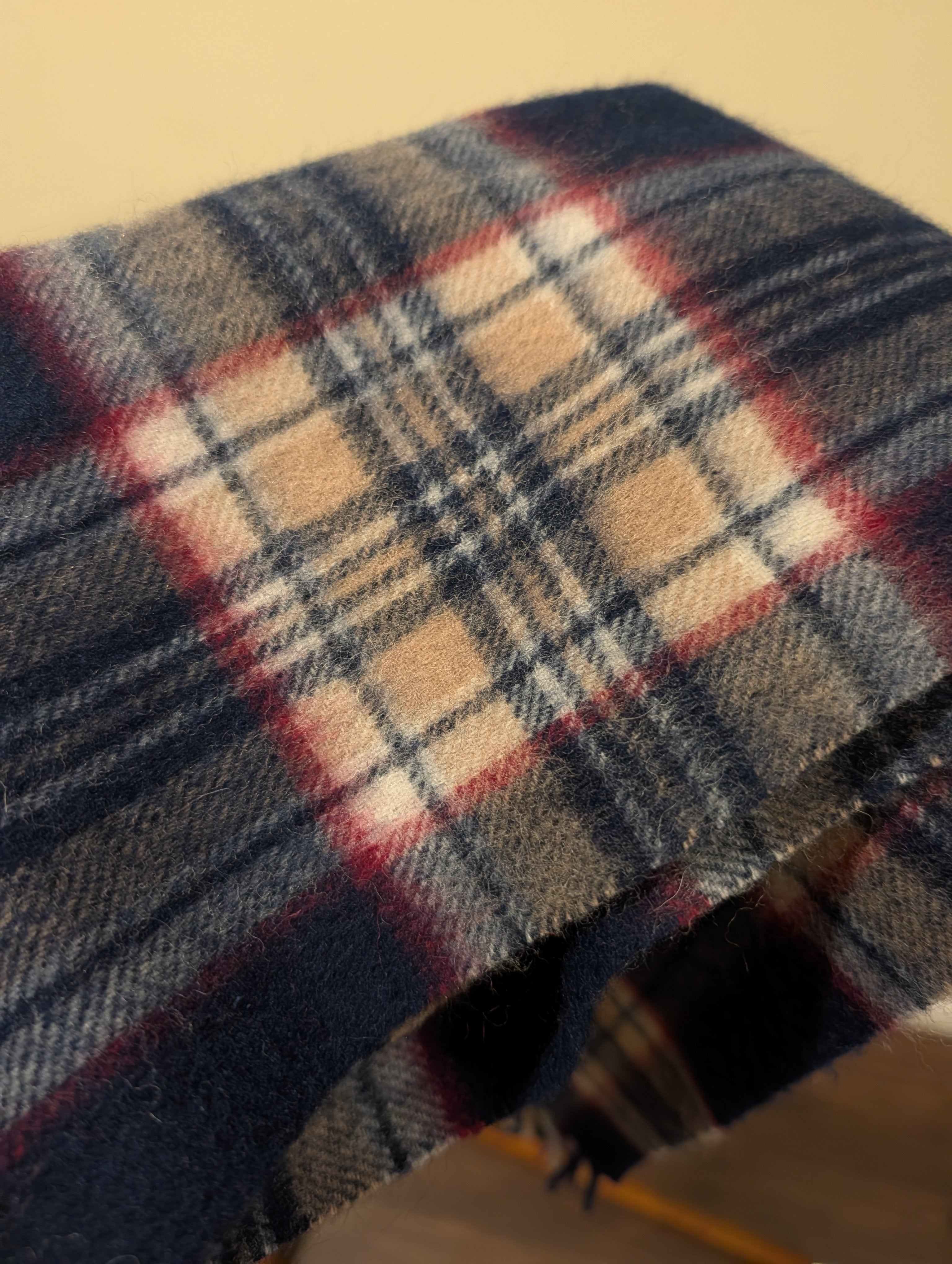 plaid lamb's wool scarf (Edinburgh) ARS