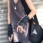Punk dark Harajuku style sleeves torn gloves and sleeves