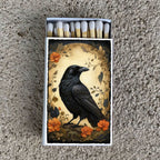 Matches • Raven Matchboxes• Home Decor for Candles & Incense