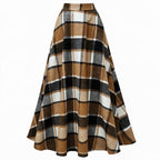 The Highland Wanderer | Heritage Plaid Maxi Skirt