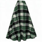 The Highland Wanderer | Heritage Plaid Maxi Skirt