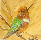 Greeting Card, Hand painted