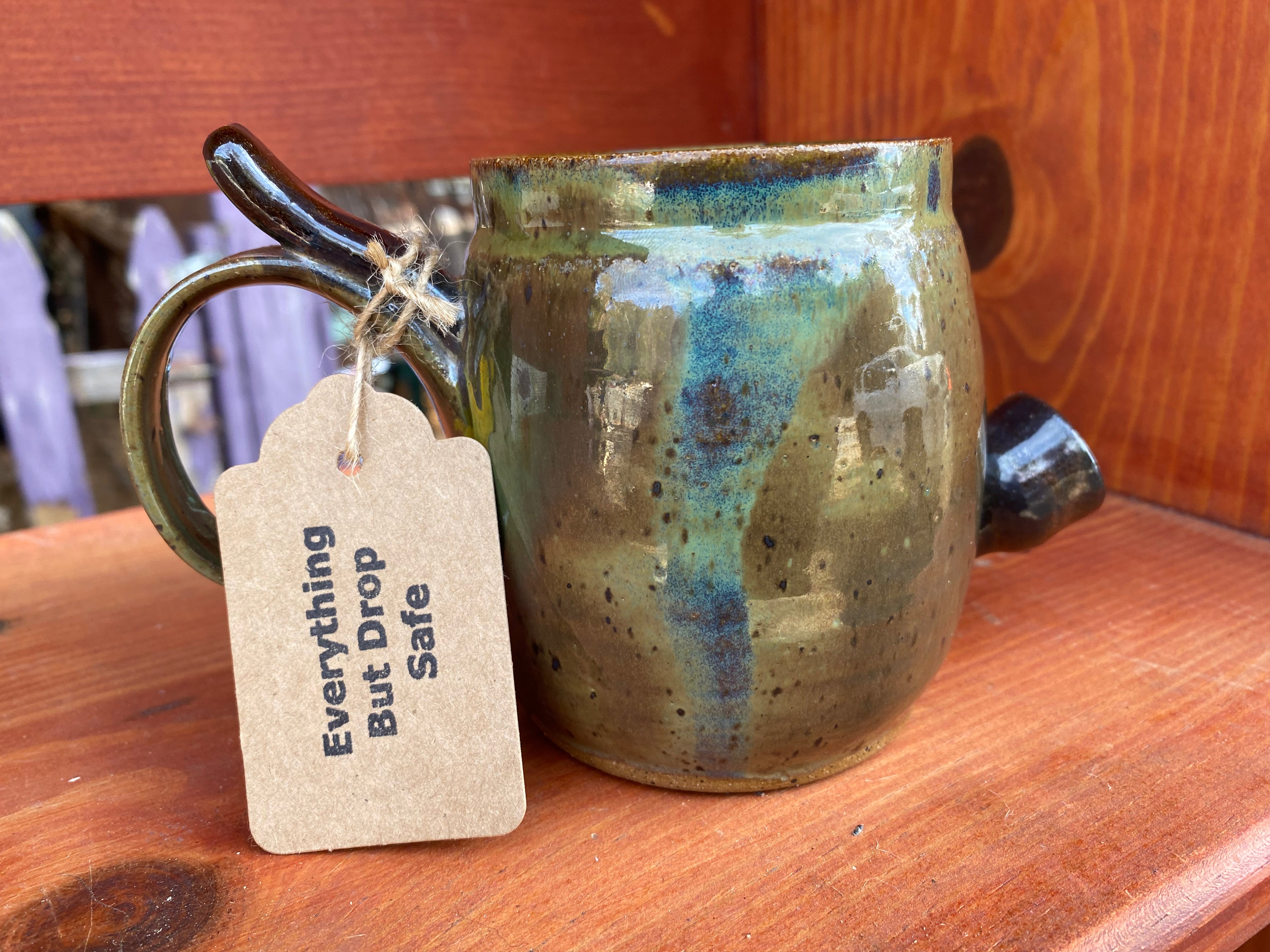 Coffee Mug, Wake and Bake, Water pipe / coffee mug double wall