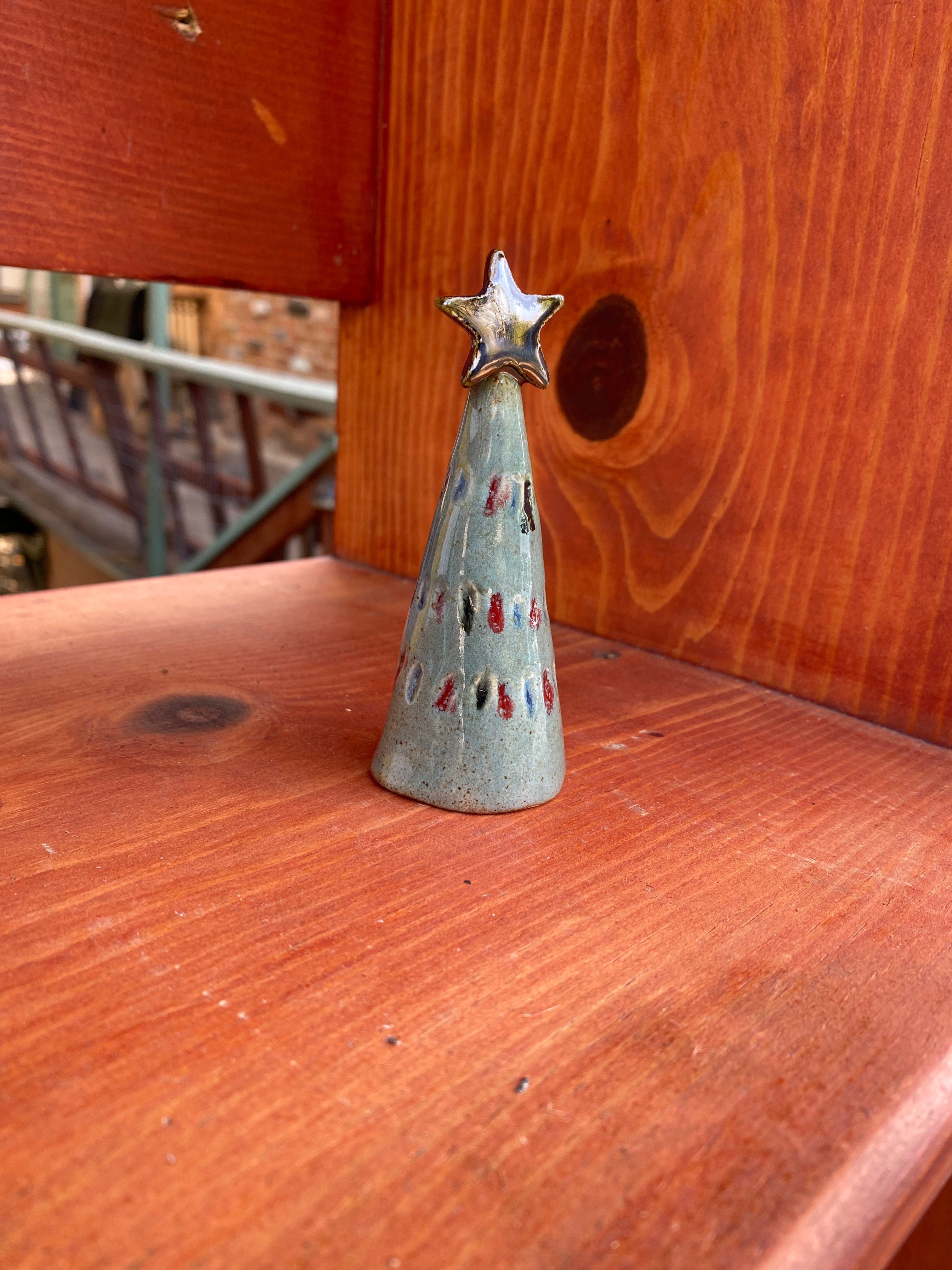 Christmas Tree Ceramic, Hand made