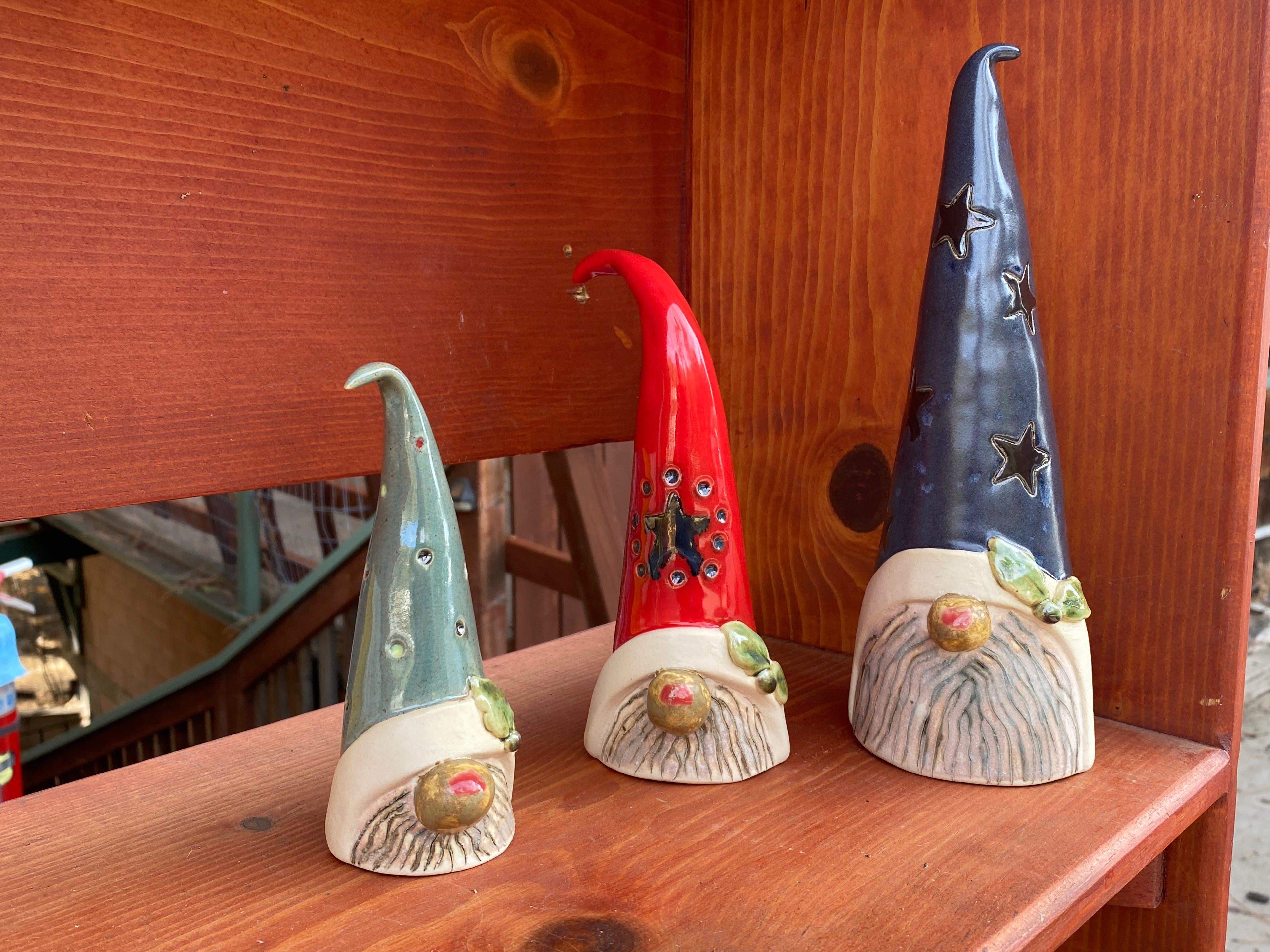 Gnomes, Ceramic Hand Made