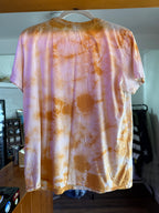 Obey Worldwide Yellow Tie-Dye Dove T-Shirt - Size L | The Funky Bazaar