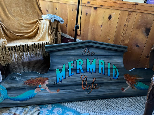 Mermaid Cafe Sign