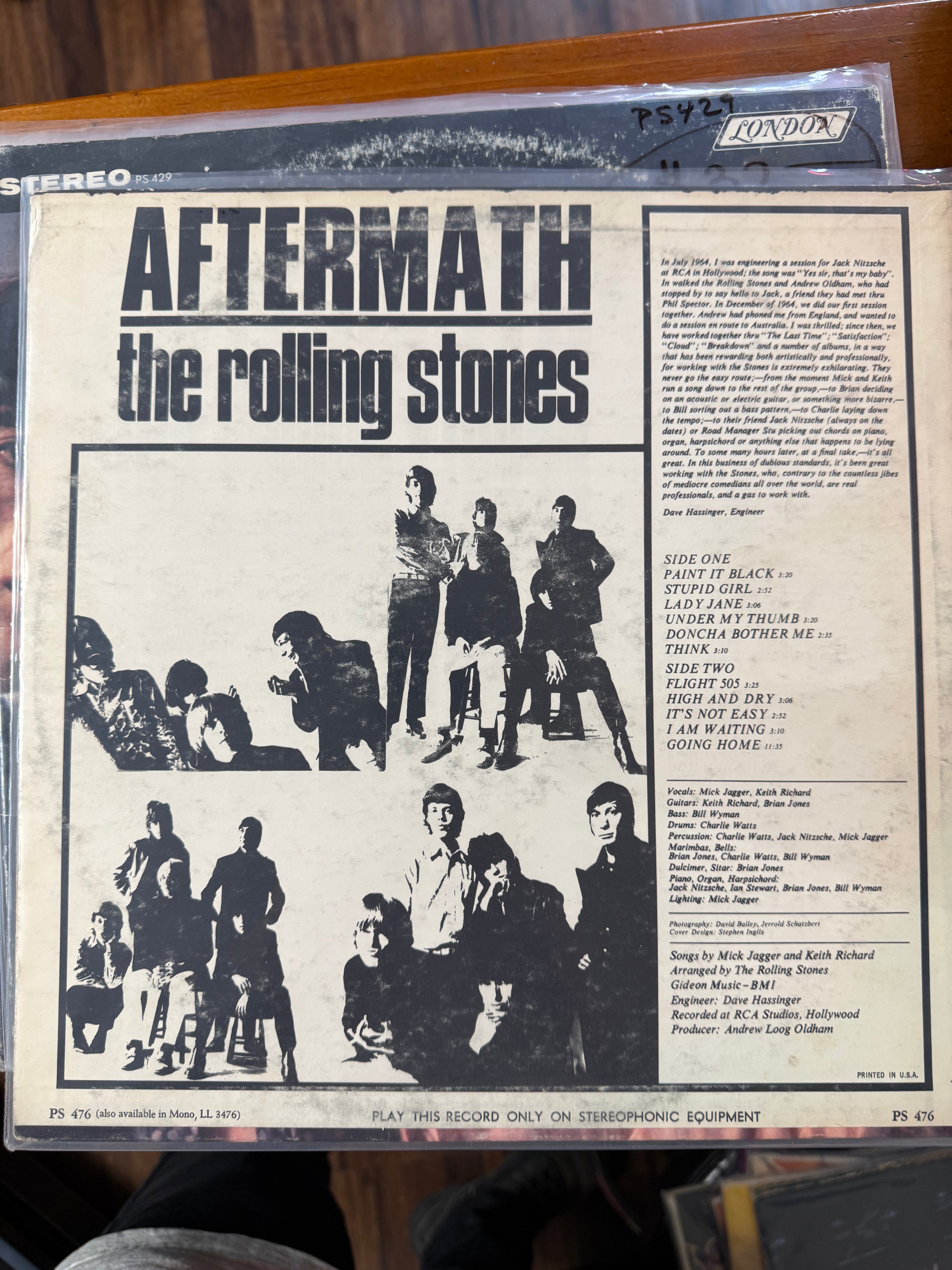 RARE 1966 STEREO ROLLING STONES "AFTERMATH" HOLY GRAIL UNEARTHED!