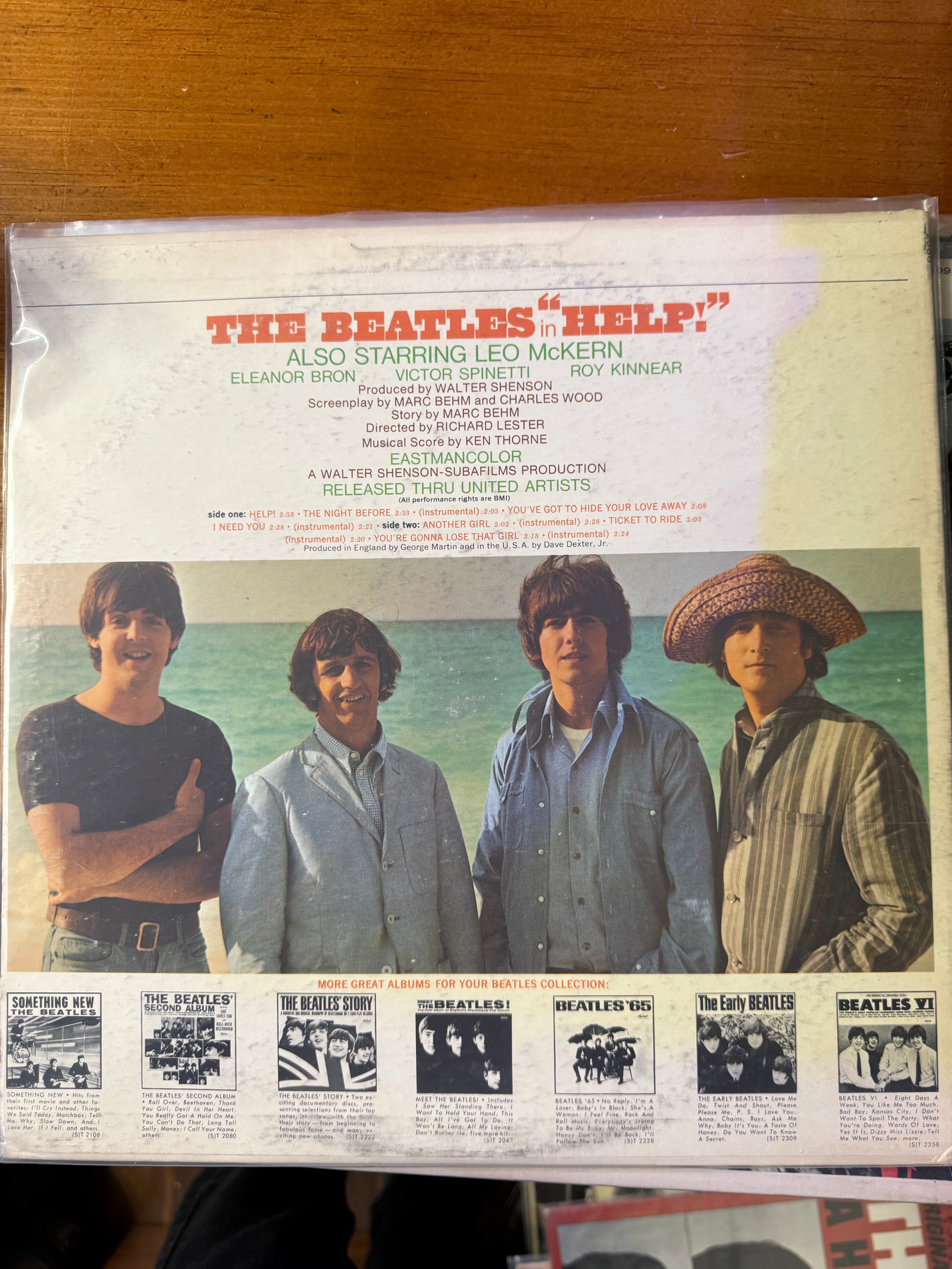 The Beatles – Help! Original Motion Picture Soundtrack Vintage Stereo Vinyl LP (Capitol Records)