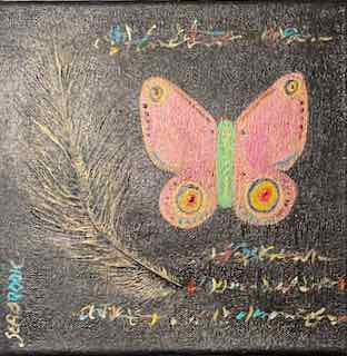 Magical Butterfly in Pink