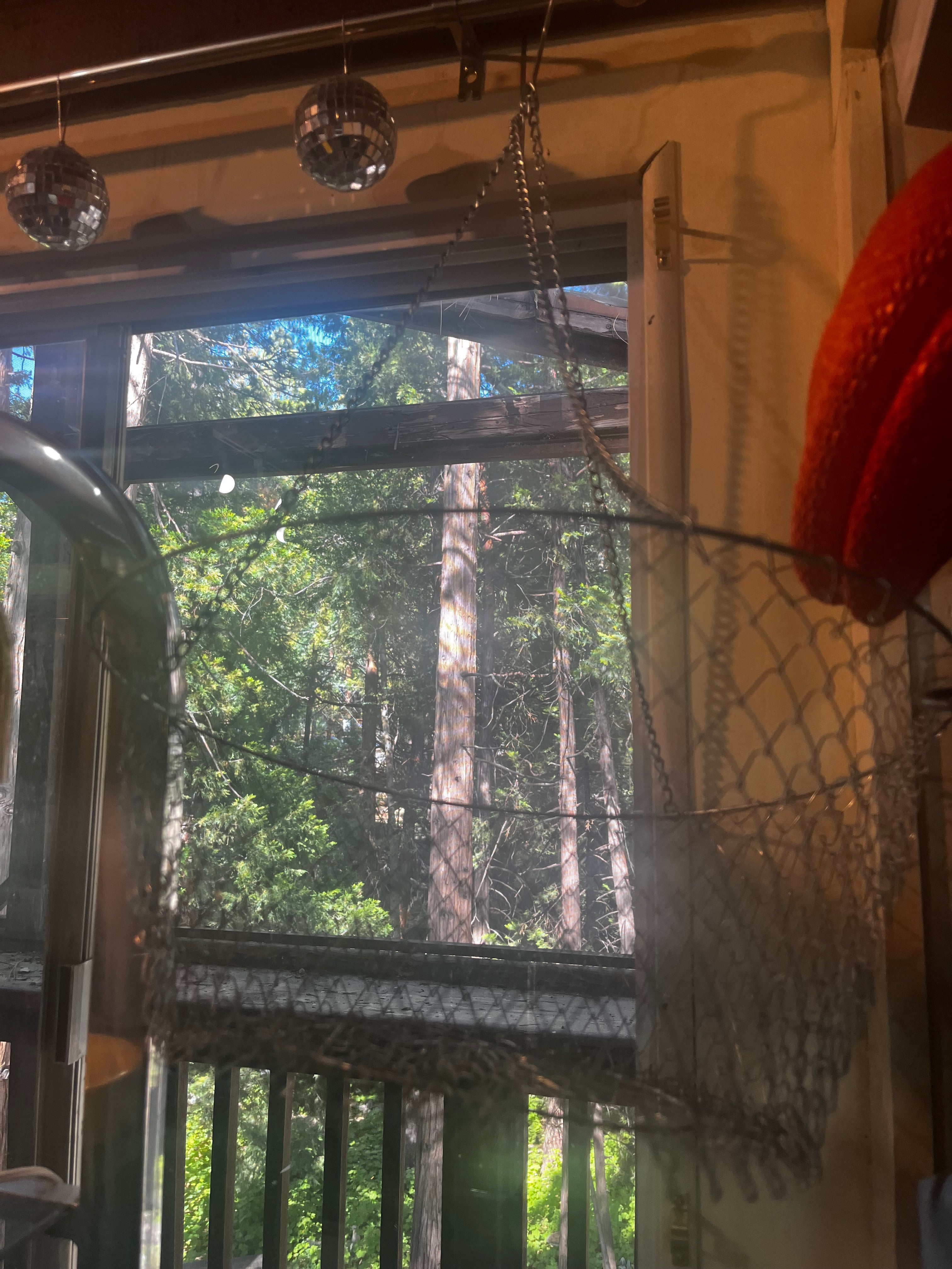 Large Hanging Wire Basket