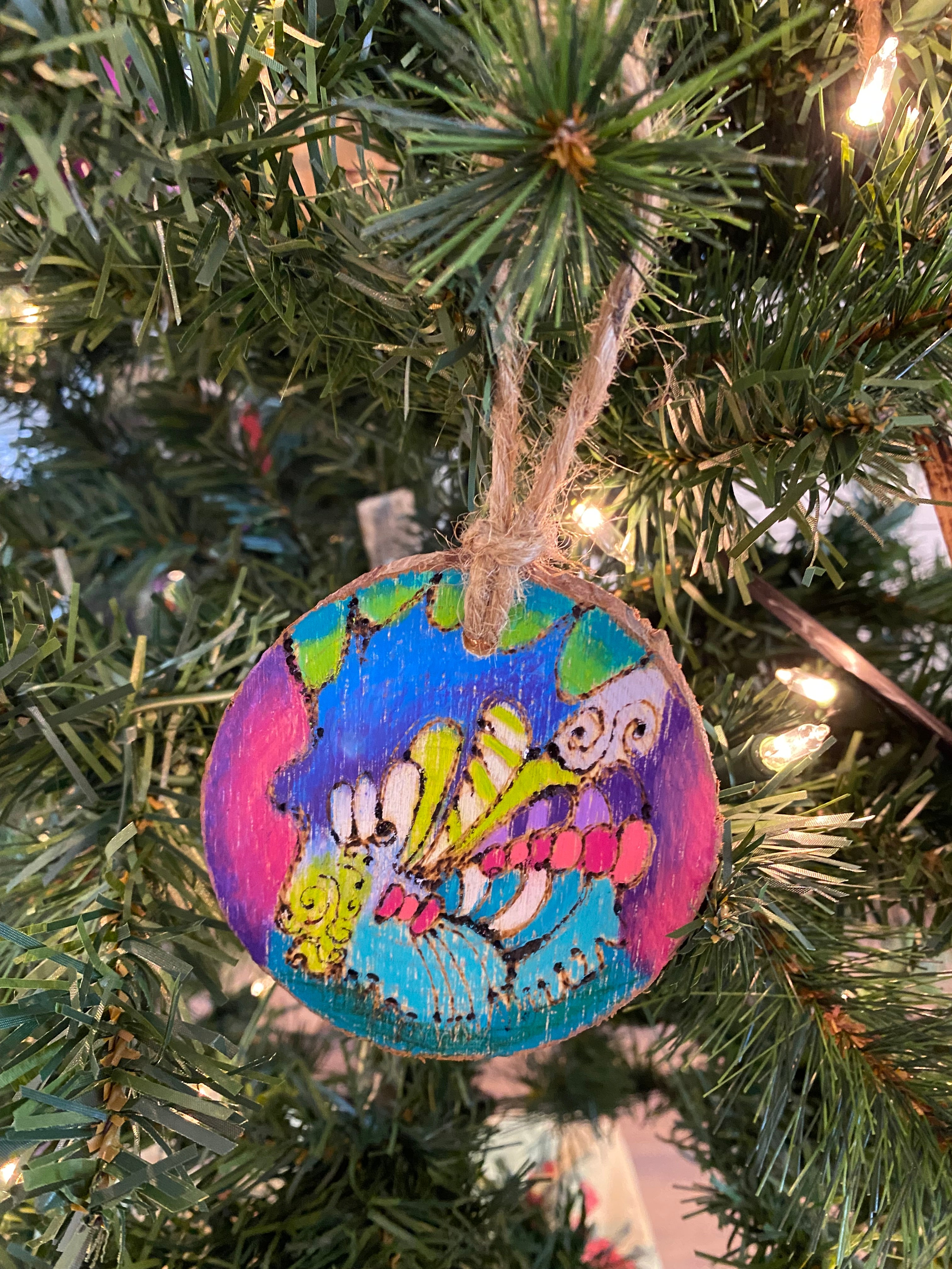 Abstract Ornament by Jolene Paige