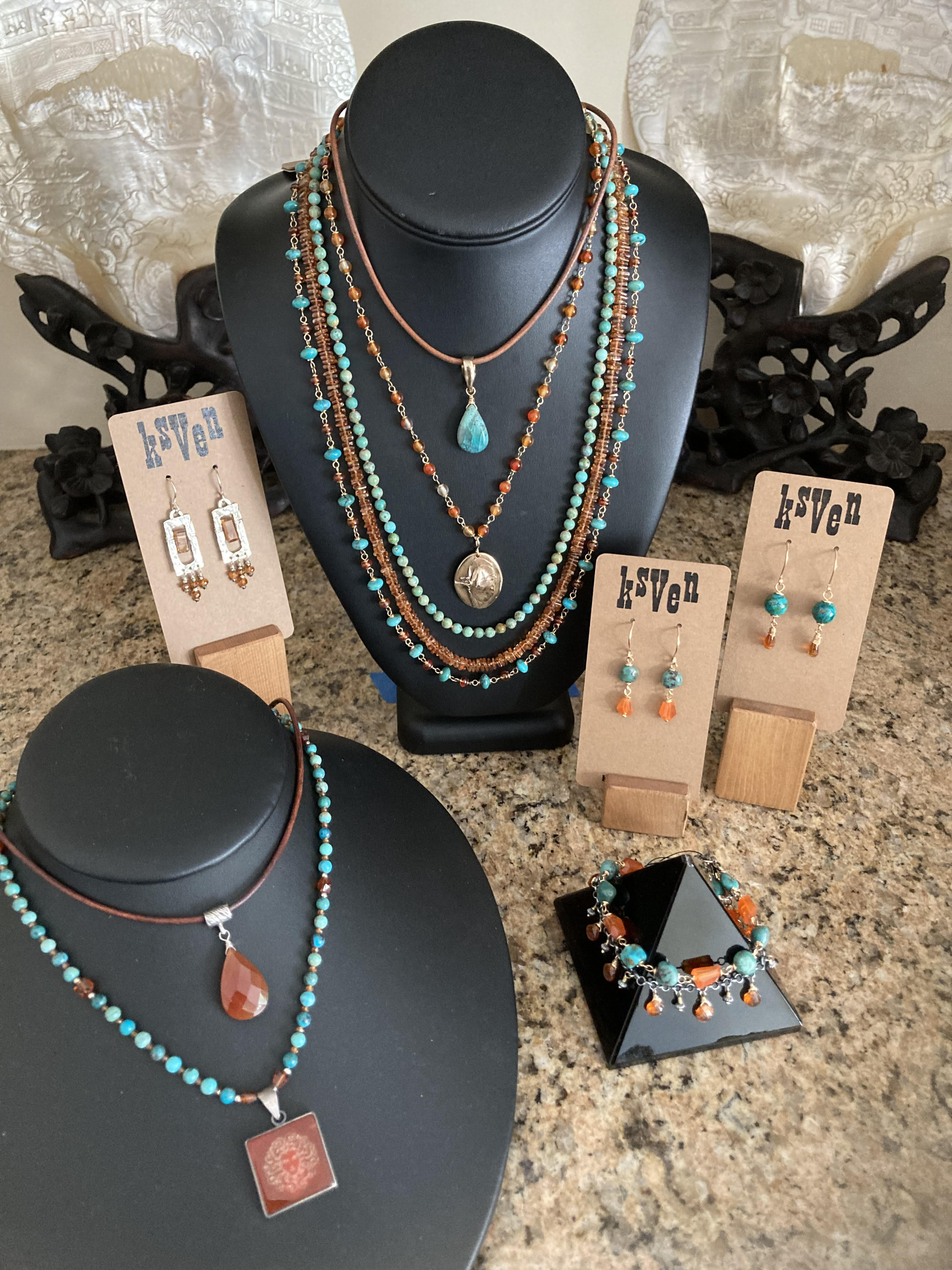 Item 25 Black Onyx Bracelet by Krisi Svenneby