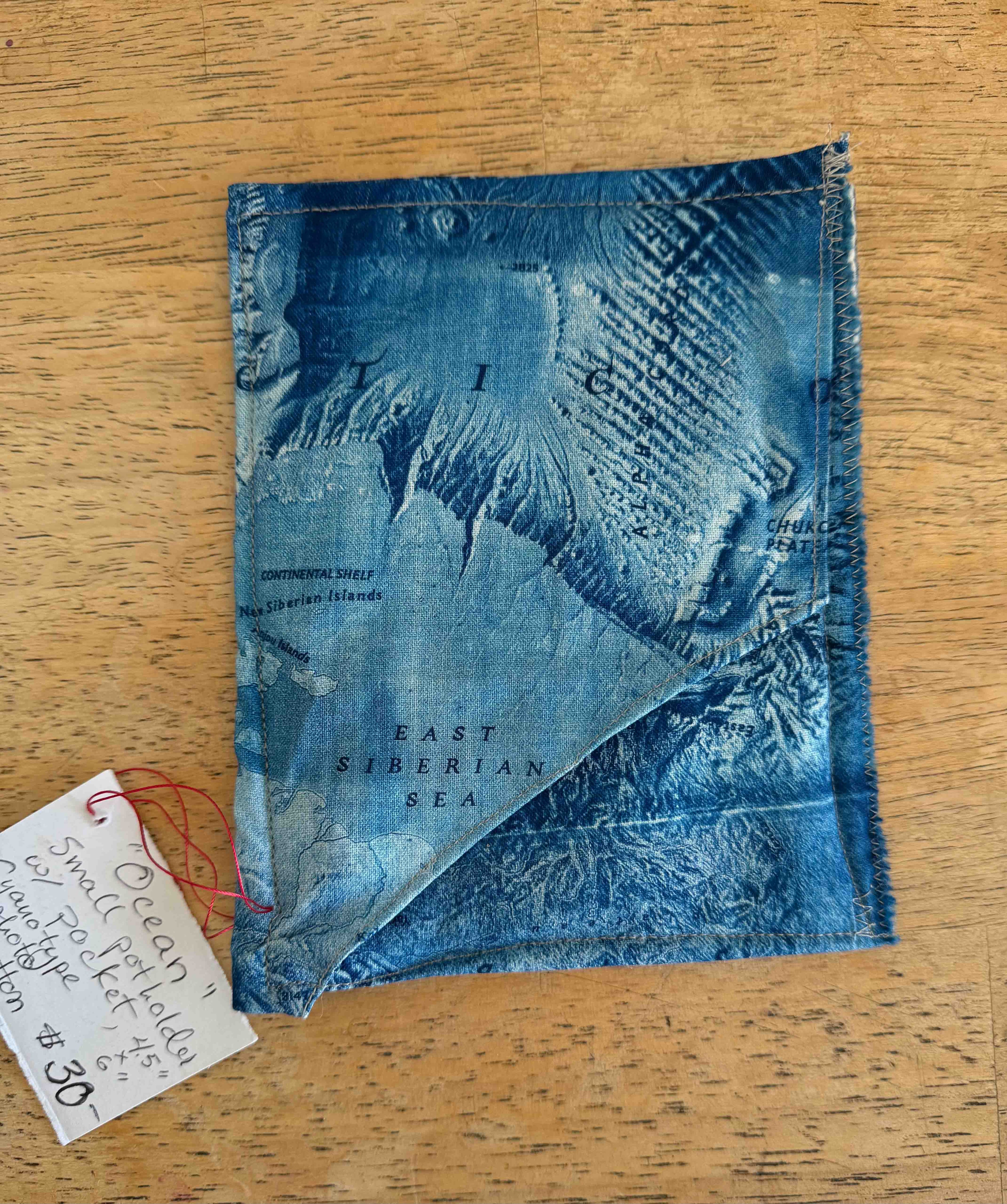 #304 Oceans Potholder by Mallory Cremin