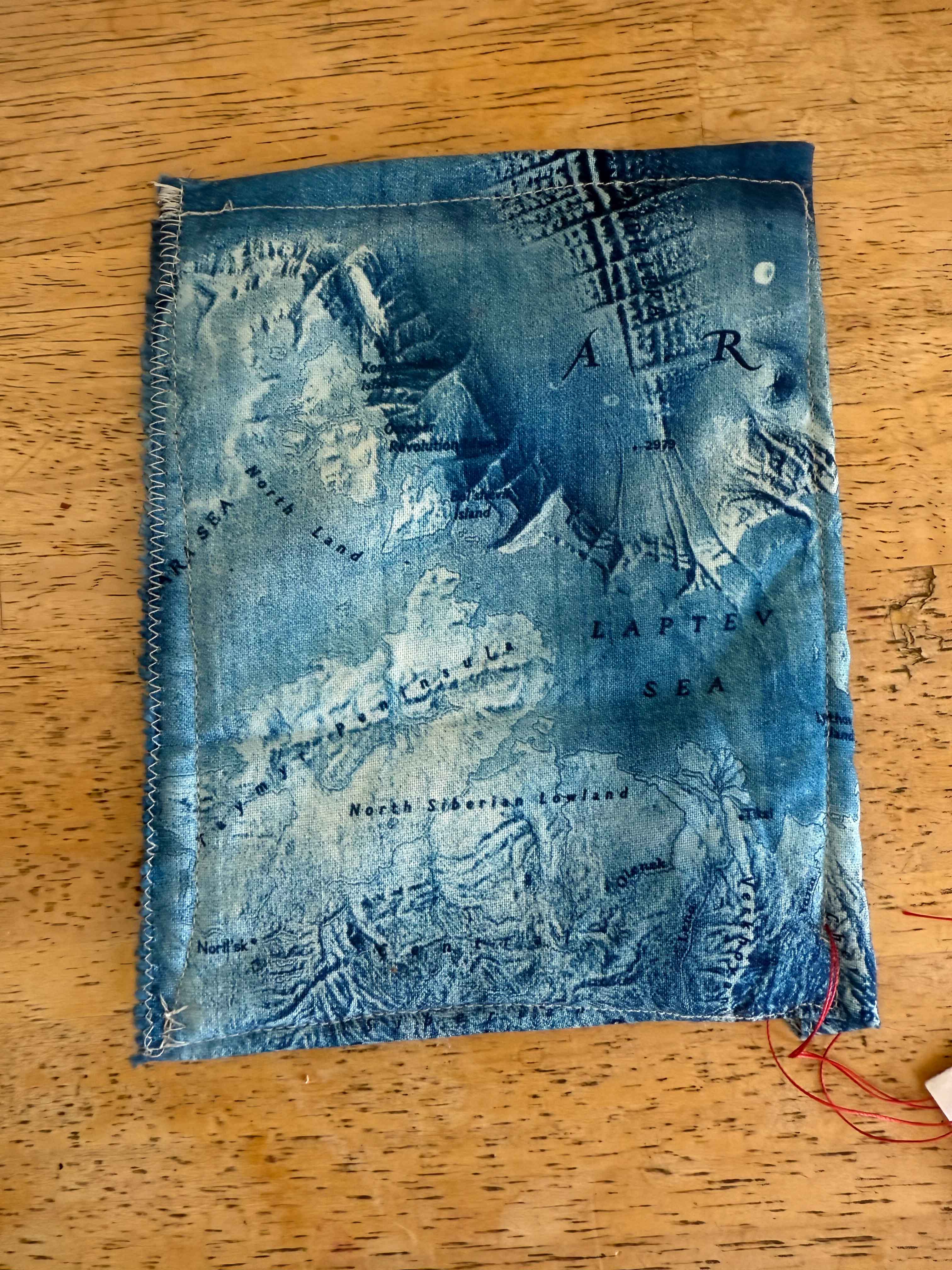 #304 Oceans Potholder by Mallory Cremin