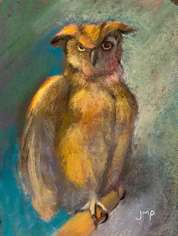 Greeting Card, Great Horned Owl JP