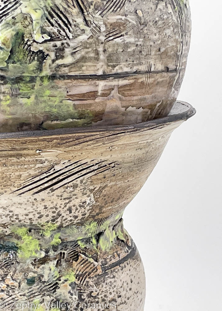 Sculptural Vessel - Climate Change by Page Kelly