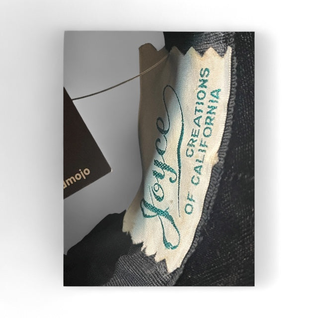 Vintage Velvet Bucket Hat- Joyce Creations of California